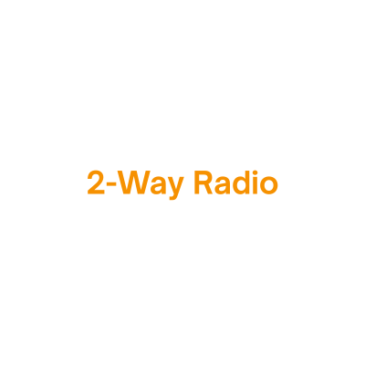 Picture for category 2-Way Radio